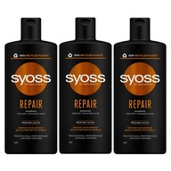 Šampón vlasy poškodené Syoss Repair 440 ml x3
