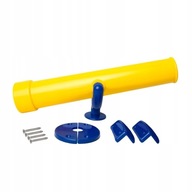 JF Teleskop żółto-niebieski luneta na plac zabaw dla dzieci