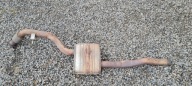A6 C8 4K TLUMIK central exhaust pipe 2.0 TFSI 4K0253211A A7 4K