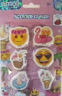 Gumki zapachowe Emoji 6 sztuk