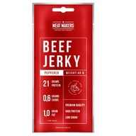 Beef Jerky Sport Peppered - Ręcznie Robione Suszone Mięso wołowina 40 g