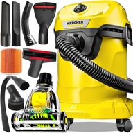 KARCHER ODKURZACZ BEZWORKOWY WD3 UNIWERSALNY TURBO NADMUCH ZESTAW SSAWEK XL