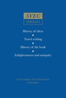 History of ideas; Travel writing; History of the