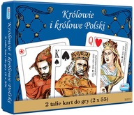 Karty 2 x 55 Królowie i królowe Polski - Dante