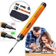 ELEKTROMOS FORRASZTÓPÁKA MINI HEGESZTŐ VASALÓ VEZETÉK NÉLKÜLI USB KÉSZLET