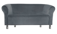 Sofa Milo BL14 szary nogi chrom