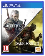 PS4 ZAKLÍNAČ 3 DIVOKÝ GON + DARK SOULS III / RPG