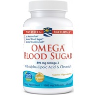 Nordic Naturals Omega 3 Blood Sugar CUKROVKA