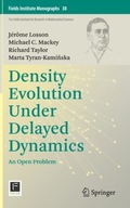 Density Evolution Under Delayed Dynamics: An Open