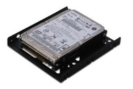 Ramka montażowa/Adapter SSD/HDD 2x 2.5'' do 3.5'' ATA, SATA, SSD metalowa