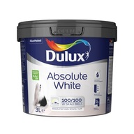 Dulux Absolute White Farba do ścian i sufitów 3L