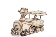 3D puzzle Vlak na hranie s drevenými lokomotívami
