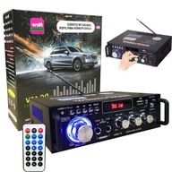 MINIWZMACNIACZ DOMOWY WZMACNIACZ MOCY 12V/220V BT-298A 600W/BLUETOOTH USB