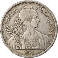 Moneta, FRANCUSKIE INDOCHINY, Piastre, 1947, Paris