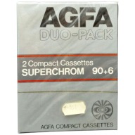 AGFA Superchrome 90 +6 kazettás magnó