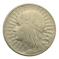 10 złotych 1932 r. - Głowa Kobiety z.m. (2)