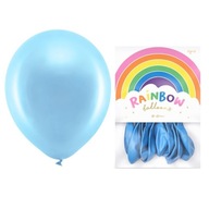 BALONY NA URODZINY ROCZEK NIEBIESKIE 30cm 10 sztuk