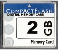 Karta pamięci Compact Flash CF 2GB CompactFlash