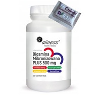 Diosmina mikronizowana PLUS 500mg 100 tab Aliness