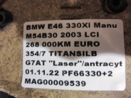 BMW E46 sedan side upholstery MPAKIET ALCANTARA