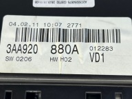 VW PASSAT B7 2011 dials clock predkosciomierz 3AA920880A EUROPA