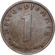 1 Reichspfennig 1939 G