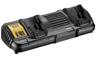 ŁADOWARKA DO AKUMULATORÓW PODWÓJNA FLEXVOLT XR 18V 2 PORTY DEWALT DCB132