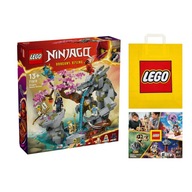 LEGO NINJAGO #71819 - Świątynia Smoczego Kamienia +Torba +Katalog 2024