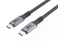MicroConnect kabel USB-C v.4, 40 Gb/s, 100 W, 1.2m