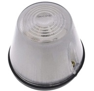 Obrysová lampa okrúhla 12-24V priehľadná-biela