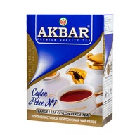 Akbar Herbata Czarna Liściasta Ceylon Pekoe No 1 Premium Quality Tea 100g
