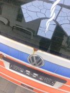 trunk door cover boot VW T5 T5 lift rear part biala