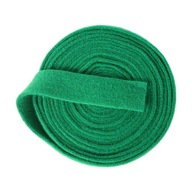 Plsťová stuha Wired Felt Fabric Craft Ribbon zelená