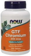 NOW FOODS GTF CHROMIUM 200MCG 250T WAGA CHROM