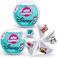 5 Surprise Mini Brands Disney Store Series 2 Mystery Capsule Collectible To