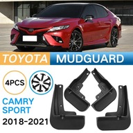4ks Car PP Mudguards For Toyota Camry Regular 2018-2021