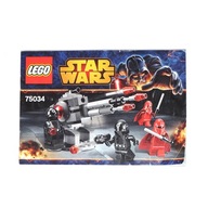 Lego Star Wars inštrukcie 75034 Death Star Troopers
