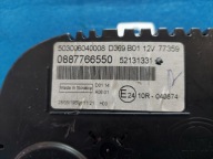 dials clock PANDA 3 1.2 B 0887766550