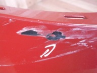 Lancia Ypsilon 2011-2016 bumper rear rear part