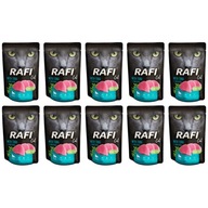 Rafi karma Pasztet dla kota sterylizowanych z tuńczykiem 10x100g