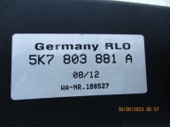 tow VW GOLF 5K7 5K7803881A
