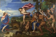 Bachus a Ariadna – Titian – reprodukcia 90x60cm