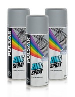 CYNK W SPRAYU PULSAR OCYNK PODKŁAD ANTYKOROZYJNY 400 ml x3