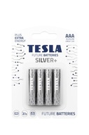 AAA LR03 TESLA SILVER+ BATERIA ALKAICZNA