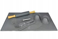 KONYHAI ESZKÖZKÉSZLET TÉSZTA ASZTAL HENGER ECSET