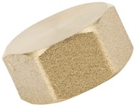 MOSADZNÁ KRYTKA 3/4" DN20 MOSADZ KVAPKA KORKOVÁ ZÁTKA GW MATICA PEVNÁ SILNÁ