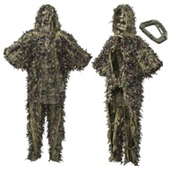 GHILLIE SUIT MASKOVACIE OBLEČENIE OSTREĽOVAČA helikon> LEAF GHILLIE SET US WOODLAND