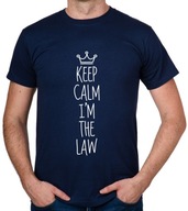 koszulka KEEP CALM I'M THE LAW prezent