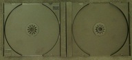 Tacka CD standard czarna używana z logo Compact Disc - 10 szt