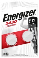 2 x Baterie litowe guzikowe Energizer CR2430 mini